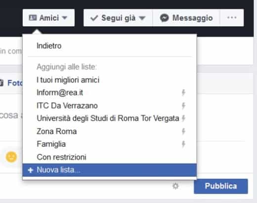 Cómo crear una lista de conocidos de Facebook