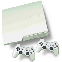 Playstation 3 Slim White, also available in Italy exclusive GameStop