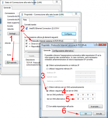 How to configure DNS