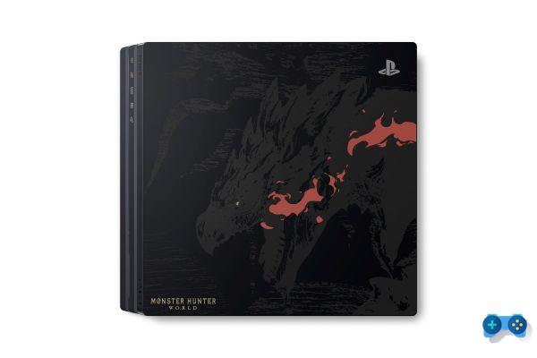 Se acerca la PS4 PRO con temática especial de Monster Hunter World