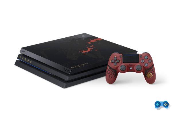 Se acerca la PS4 PRO con temática especial de Monster Hunter World