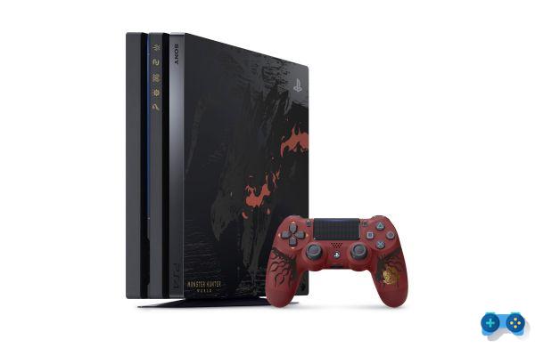 The special Monster Hunter World themed PS4 PRO is coming