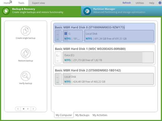 Melhor software de backup grátis