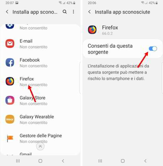 How to activate Unknown Sources on Android