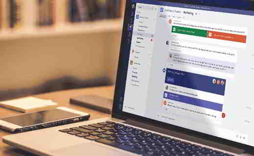 How do I use Microsoft Teams to manage my work remotely