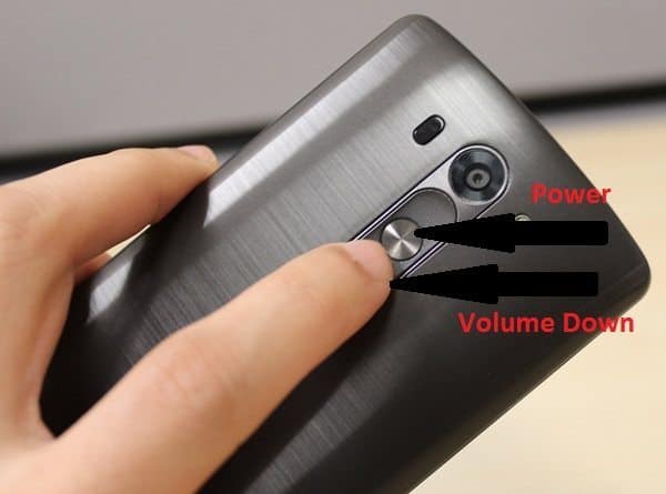 Como fazer e salvar a captura de tela no LG G3