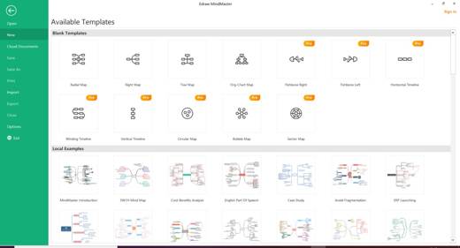 MindMaster: o melhor programa para criar mapas conceituais online