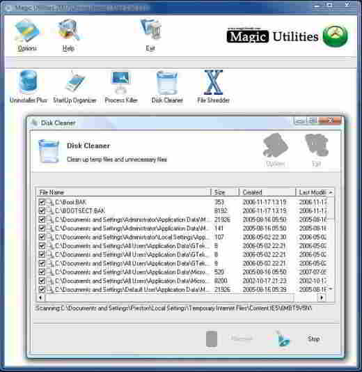 Programs to delete unnecessary files