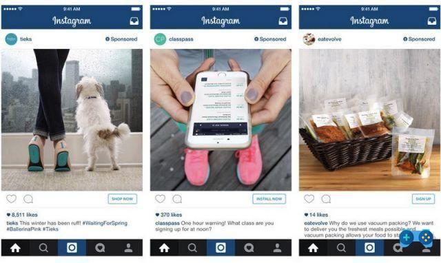 How to sponsor a post or a Stories on Instagram