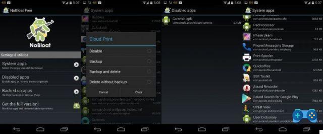 How to remove system apps on Android