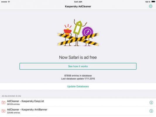 Como bloquear anúncios no Safari do iPad