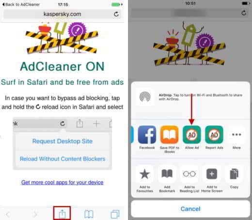 Comment bloquer les publicités sur Safari depuis iPad