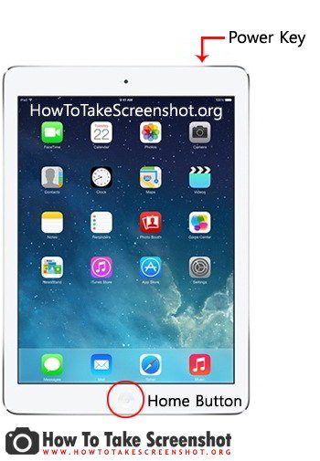 How to take and save screenshot on iPad Air