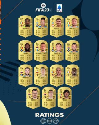 FIFA 23: los mejores 23 jugadores del campeonato de la Serie A