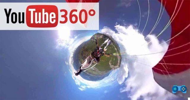 YouTube ei vidéo interattivi a 360 °