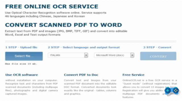How to convert scanned PDF to Word