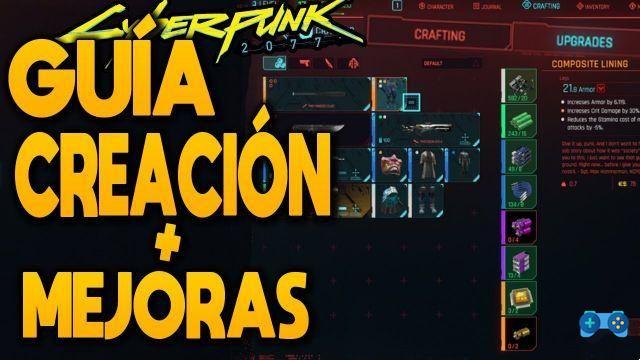 Guía para crear y mejorar armas y ropa en Cyberpunk 2077 y Dying Light 2