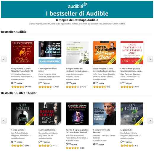 Fonctionnement d'Amazon Audible : coûts et avantages