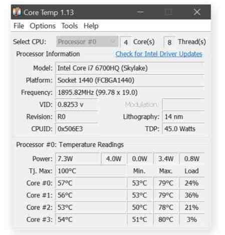 Comment voir la température du PC sur Windows 10 et Mac