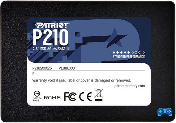 Patriot introduces the new P210 high-capacity SSDs