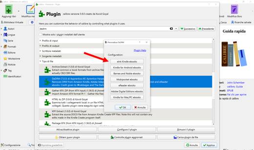 How to Remove DRM with Caliber from Kindle Books