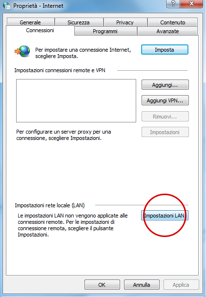 Windows - Guía de configuración de proxy