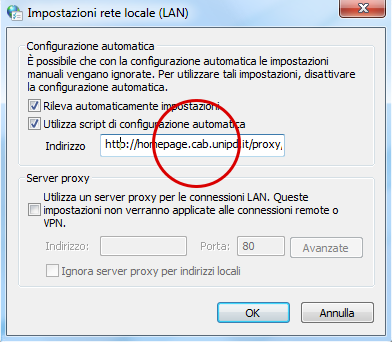 Windows - Guía de configuración de proxy