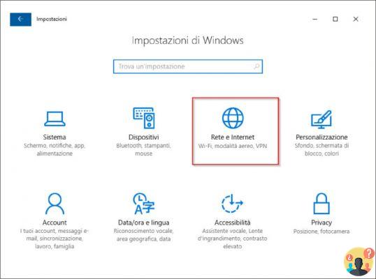 Windows - guia de configuração de proxy