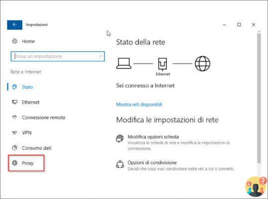 Windows - Guide de configuration du proxy