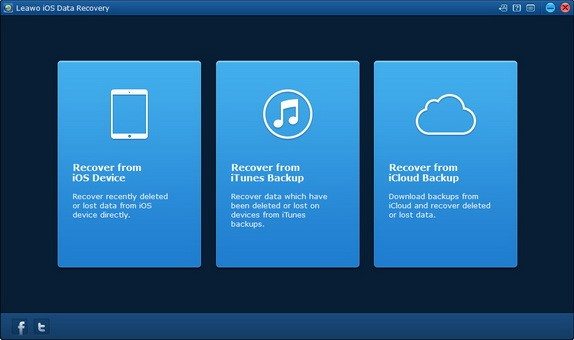 Leawo iOS Data Recovery - A ferramenta de backup mais eficiente do iTunes