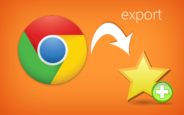 How to export Chrome bookmarks