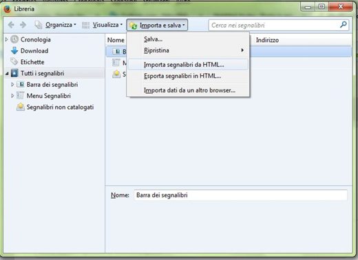 Comment exporter des signets Chrome