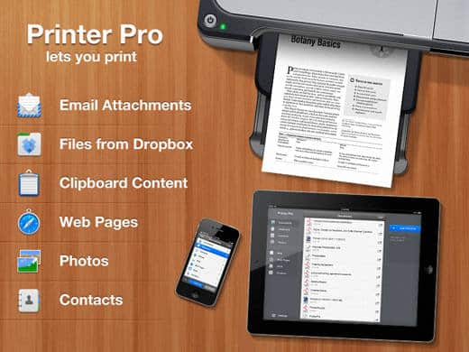 How to print with AirPrint from iOS devices