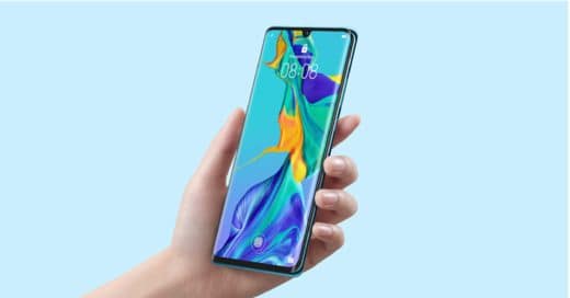 How to make and save screenshots (screenshots) with Huawei P30 Pro