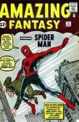 The value and sale of comics related to Spider-Man