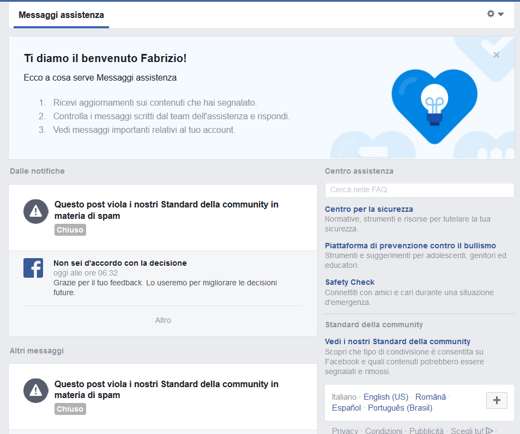 O Facebook bloqueia links e compartilhamentos de sites