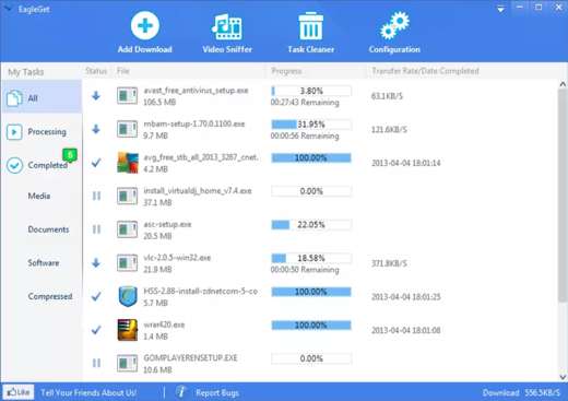 El mejor administrador de descargas de Internet para Windows y Mac