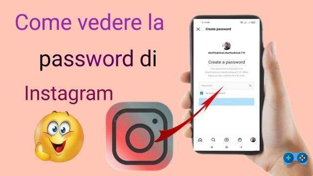 Comment trouver le mot de passe Instagram