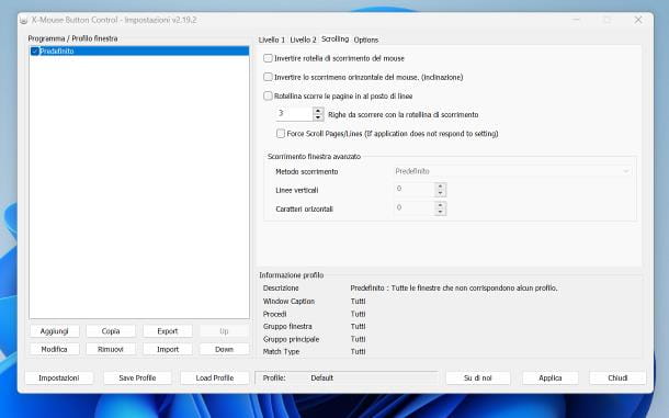 How to program mouse keys