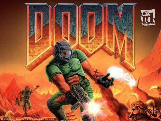 The cover of Doom: an icon of the world of video games