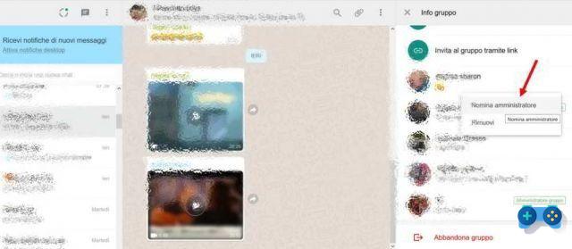 How to appoint multiple WhatsApp group administrators