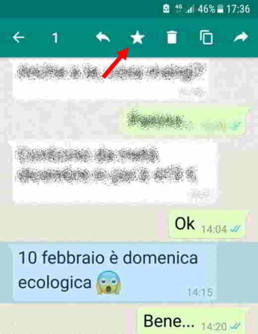 Cómo guardar mensajes importantes de WhatsApp