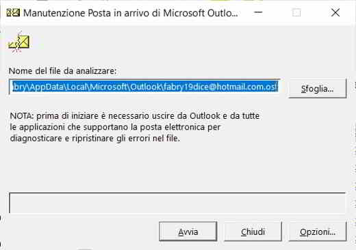 Error 0x8004010F Unable to access Outlook data file: how to fix