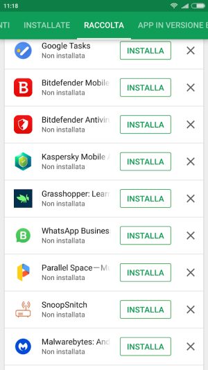 Mis aplicaciones instaladas: cómo obtener la lista completa en Android