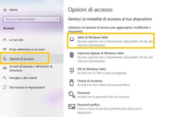 How to activate Windows Hello: Sign in to Windows 10 with face