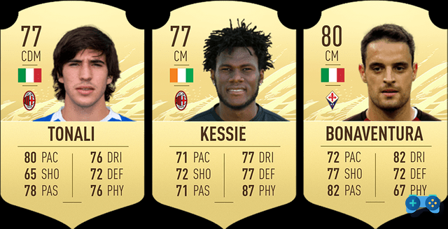 FIFA 21 - FUT Ultimate Team, the cheapest Serie A players to start