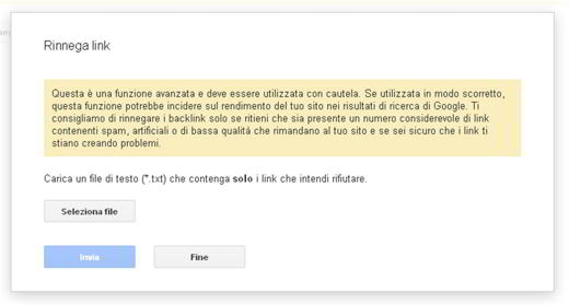 Cómo bloquear backlinks no deseados con Google