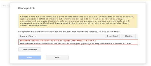 Cómo bloquear backlinks no deseados con Google