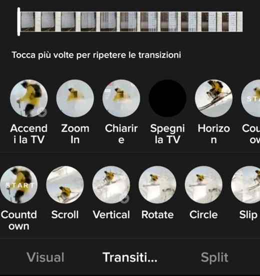How to make transitions on TikTok