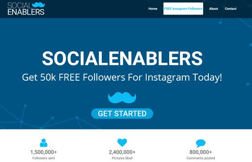 Sites to have free Instagram likes